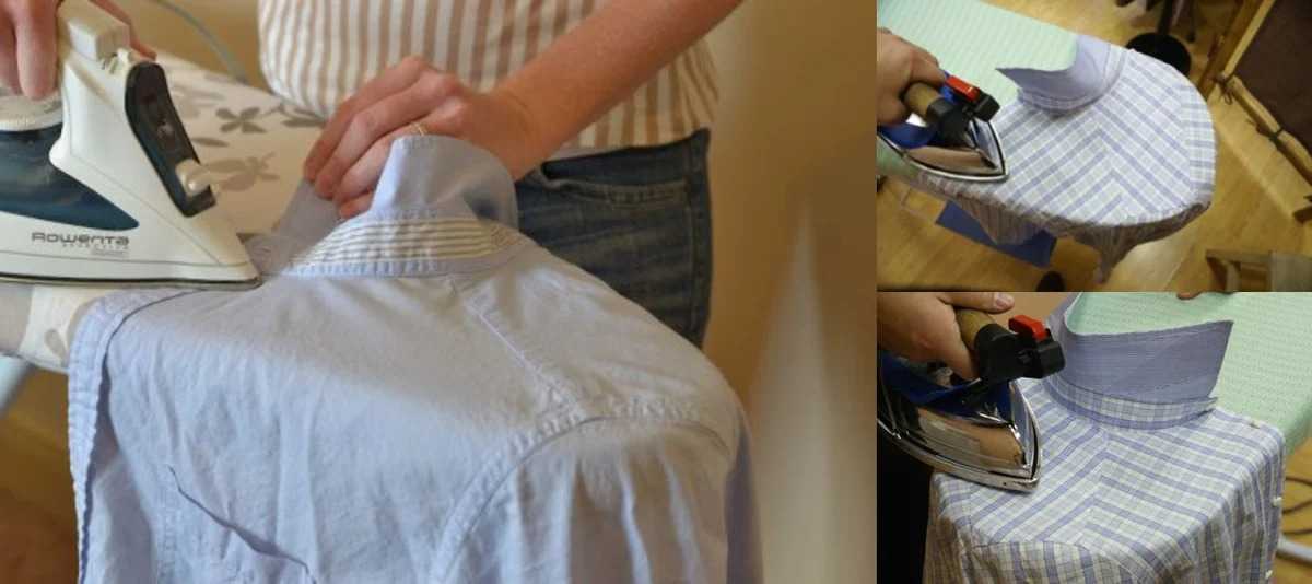 Как гладить рубашку с длинным и коротким рукавом?