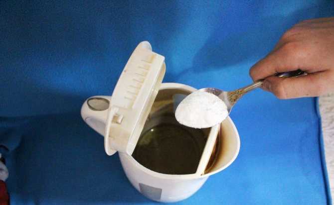 Как почистить чайник от накипи в домашних условиях содой и уксусом