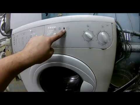 Инструкция, как самостоятельно перезагрузить стиральную машину индезит