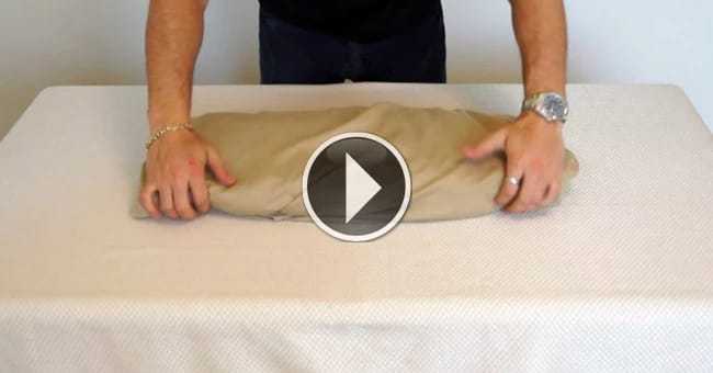Как гладить простынь на резинке – видео и инструкции