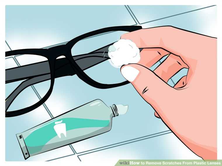 Как убрать царапины с очков с пластиковыми и стеклянными линзами