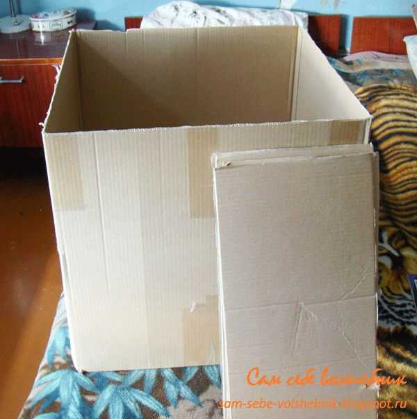 Коробки для хранения вещей: делаем своими руками из картона и ткани