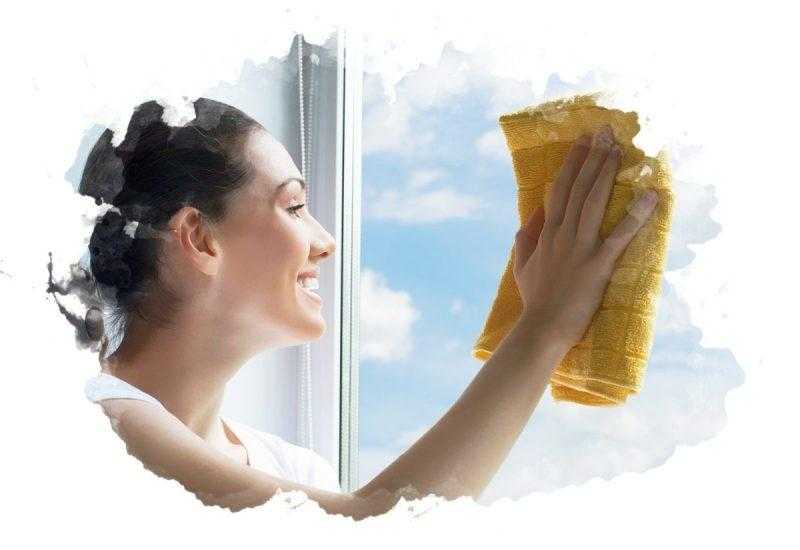 Чем мыть окна без моющего средства