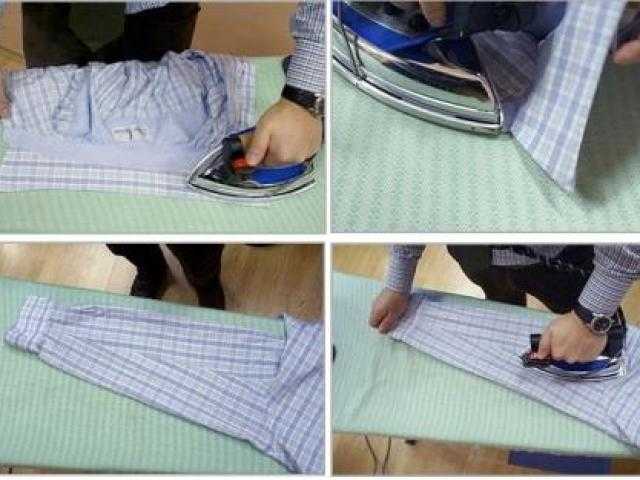 Как гладить футболку (с коротким рукавом, воротником-поло, с принтом) утюгом правильно, как складывать после глажки?