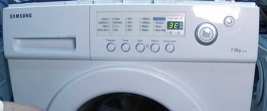Почему стиральная машина самсунг показывает ошибку h1 и что делать?