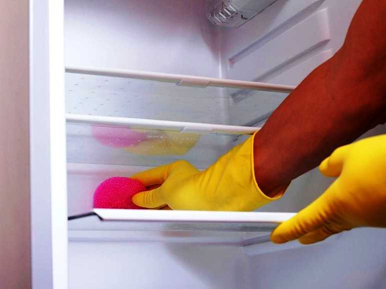 Чем мыть холодильник внутри от желтизны и запаха: как правильно и быстро отмыть?