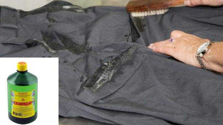 Способы помогающие вывести, удалить разные пятна с одежды