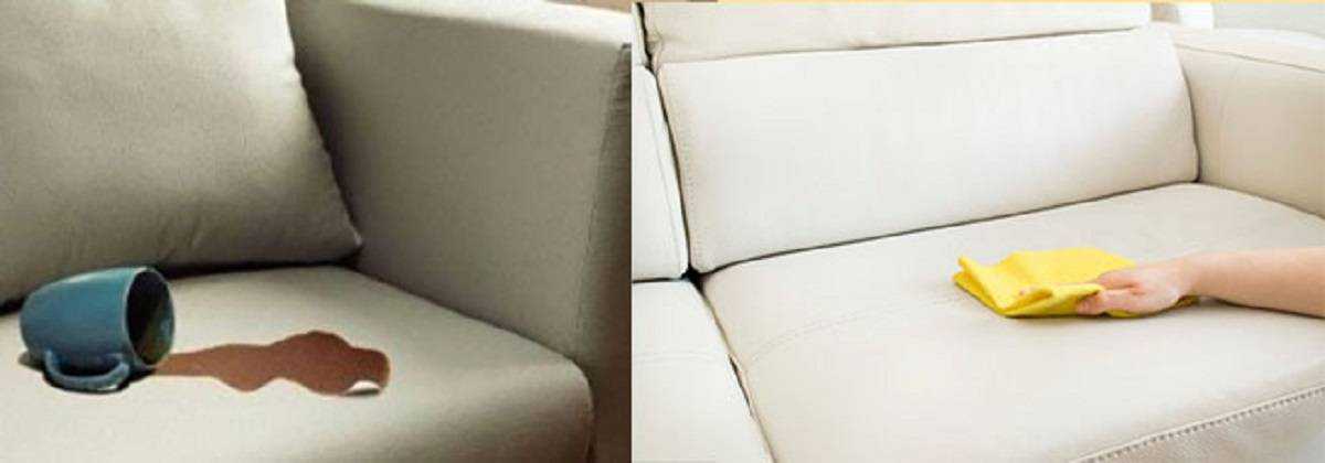 Как почистить кожаный диван в домашних условиях, светлый или темный, средство для чистки