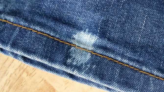 Как убрать краску с джинсов в домашних условиях: все способы выведения пятен