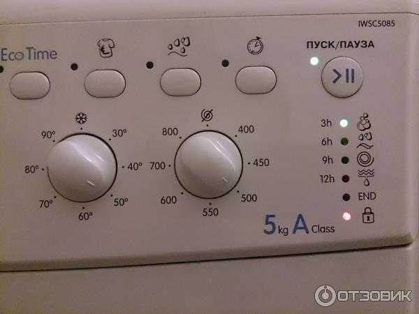 Как сделать сброс настроек на стиральной машине индезит