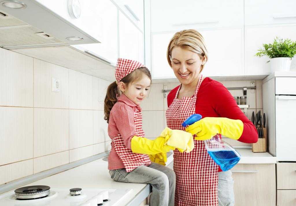 Как сделать уборку на кухне (с иллюстрациями)