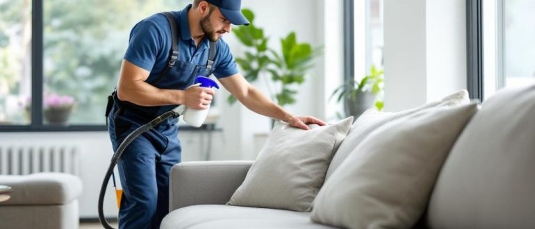 Химчистка мягкой мебели: как это работает
