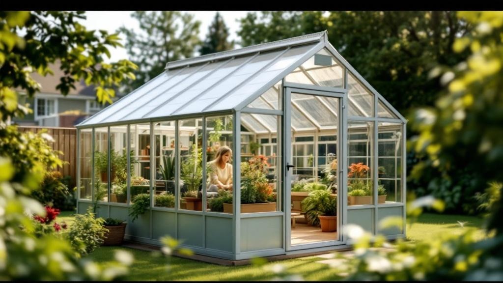 Теплицы из профильной стали: конструкции для сада