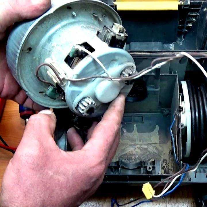 Разборка и ремонт двигателя пылесоса samsung