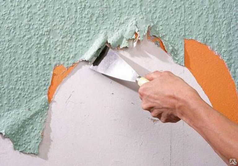 Советы профессионалов, как убрать декоративную штукатурку со стен