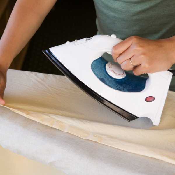 Как правильно гладить тюль из органзы и как стирать, чтоб не гладить
