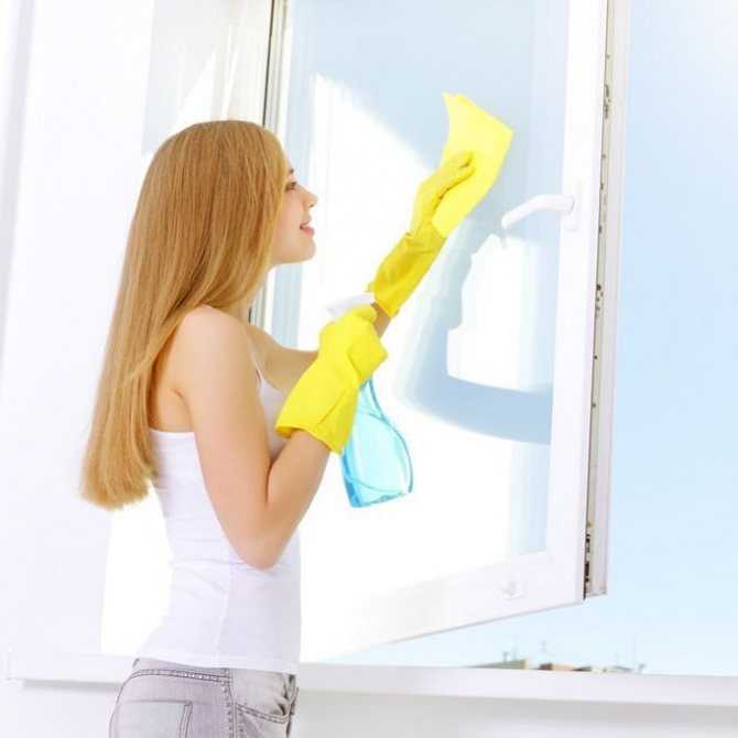 Помыть окна без разводов — всего пару движений, и чистота гарантирована…