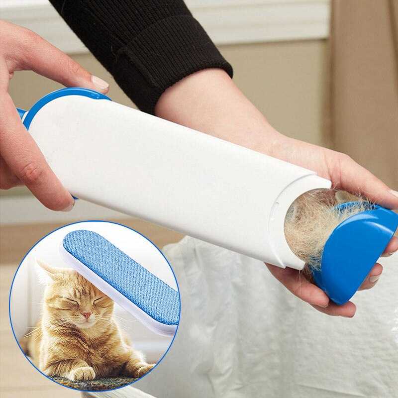 Как собрать кошачью шерсть с ковра в домашних условиях без стирки