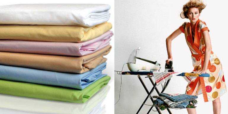 Нужно ли гладить постельное белье после стирки – за и против