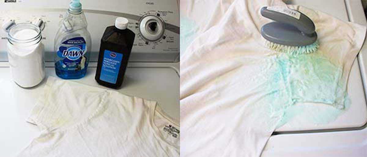 Как отбелить футболку белую в домашних условиях идеально