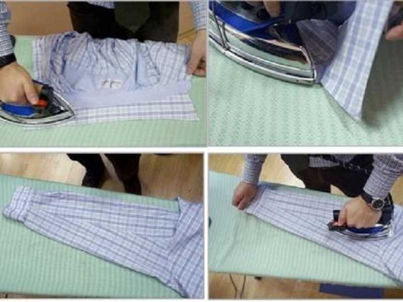 Как разгладить хлопковую рубашку утюгом, отпаривателем и парогенератором: если она на 100% из этого материала или содержит смешанный состав