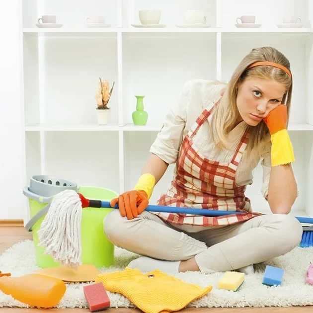 Меры предосторожности при удалении пыли с мебели
