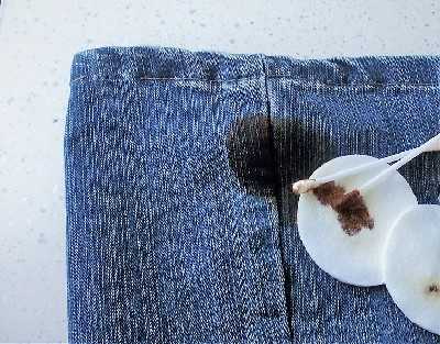 Как можно отстирать пятна от травы на джинсах, одежде?