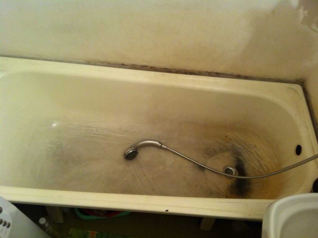 Как очистить старую чугунную ванну до бела домашними средствами