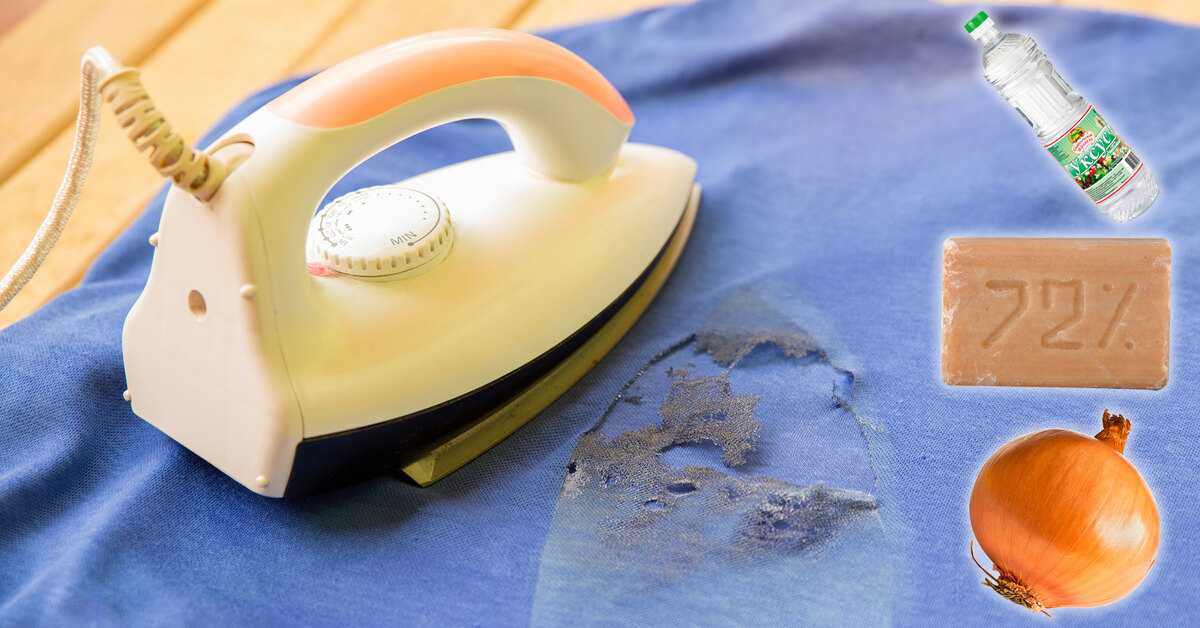Как очистить утюг от пригоревшей ткани: топ лучших способов