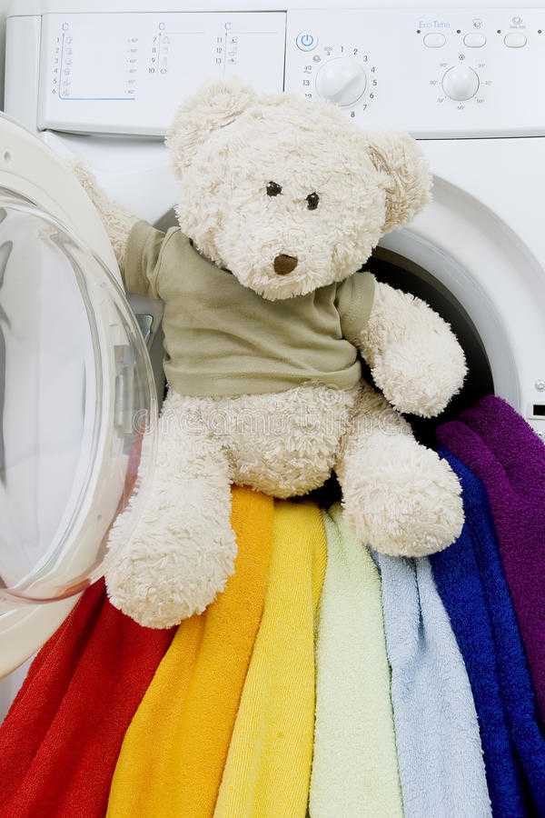 Как стирать мягкие игрушки в стиральной машине-автомат  и при какой температуре