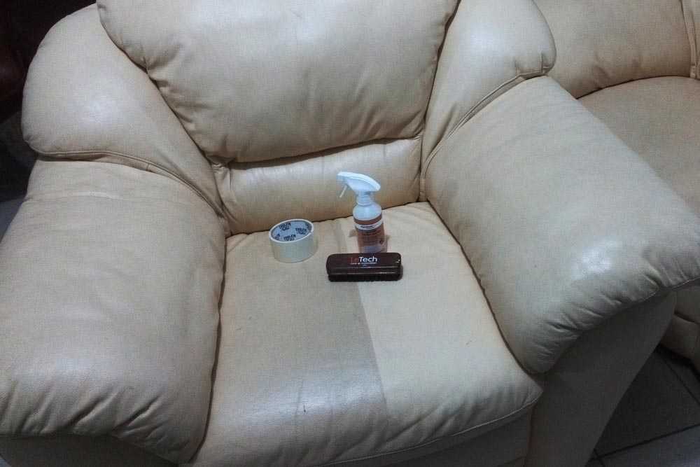 Как почистить кожаный диван: подручные средства и специальная химия