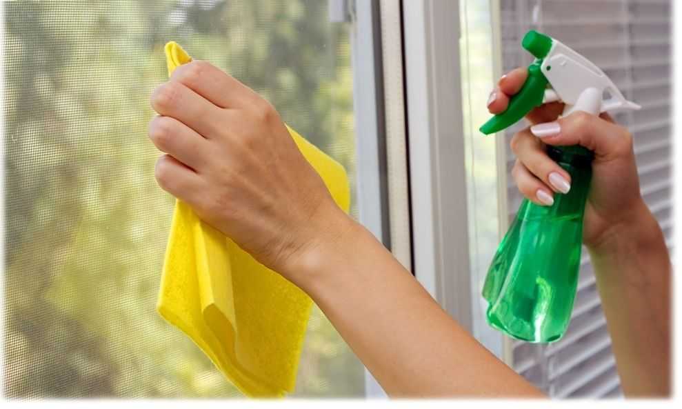 Помыть окна без разводов народными средствами: что из подручных составов использовать, если нет специального состава?