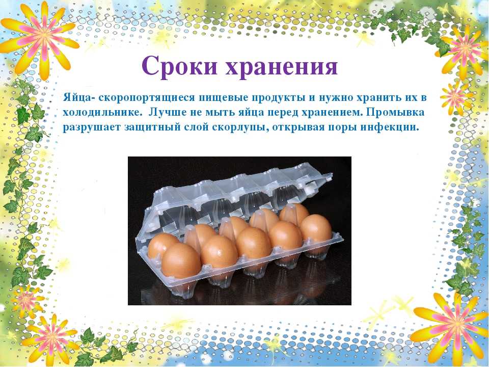 Сколько хранятся вареные яйца в холодильнике: срок годности вареных яиц в холодильнике