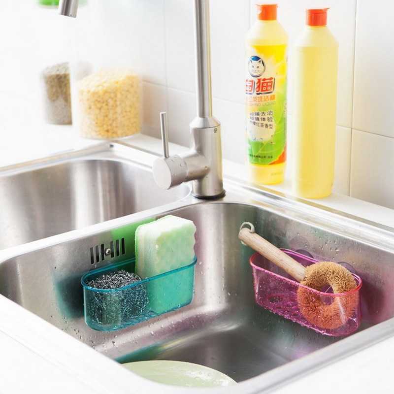 7 красивых идей хранения губки для мытья посуды