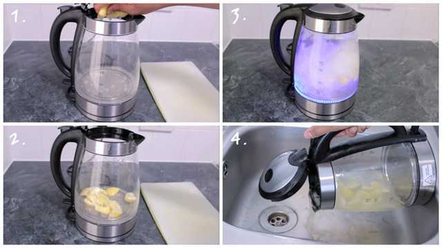 Как отчистить чайник от накипи с помощью обычной соды
