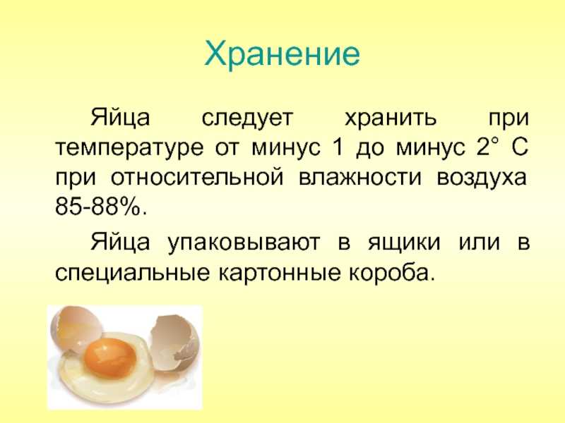 Как хранить вареные яйца