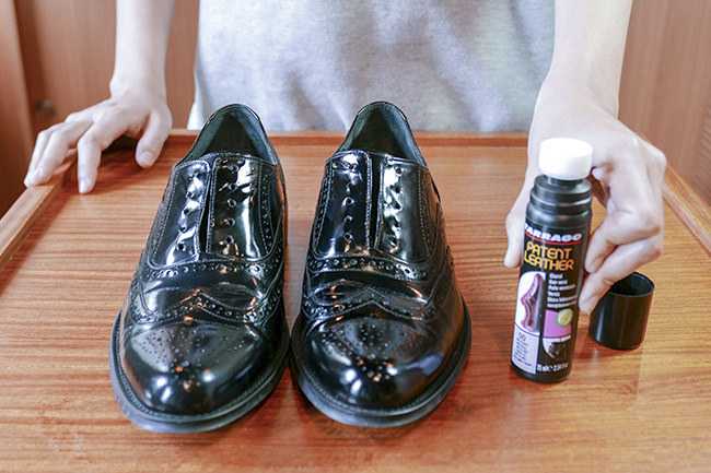 Как восстановить лаковое покрытие обуви