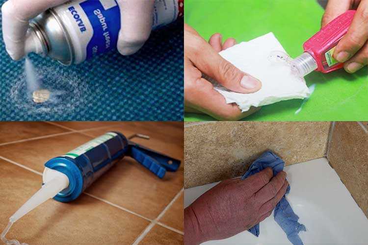 Как убрать излишки силикона с ванны