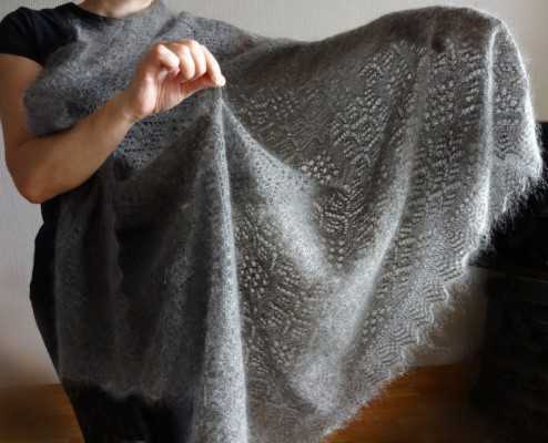 Как постирать пуховый платок (шаль) в домашних условиях?