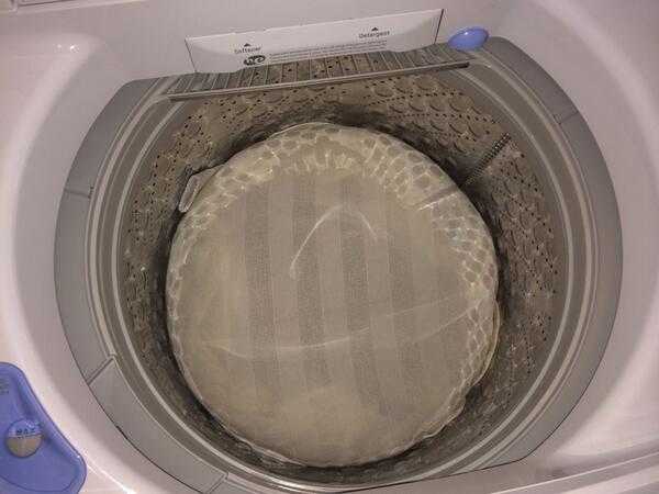 Можно ли стирать подушки мнушки в стиральной машине
