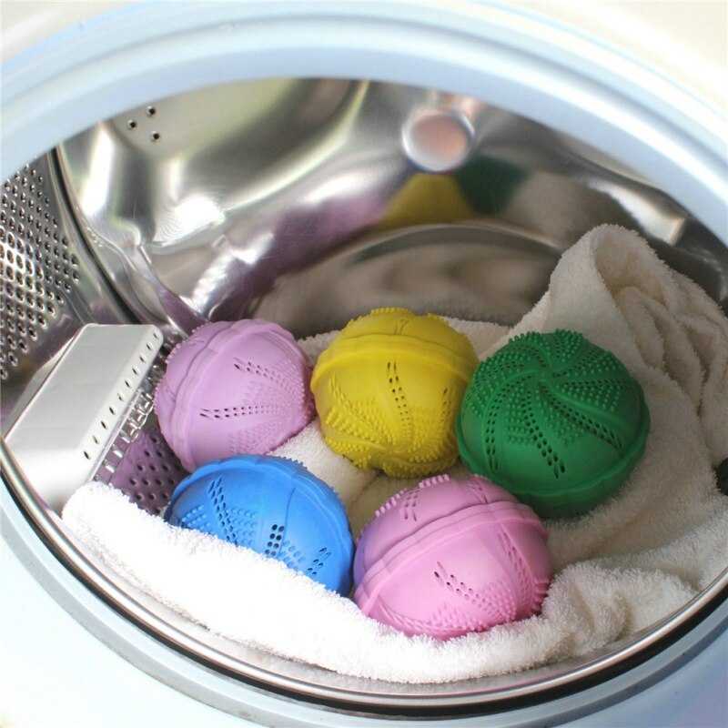 Шарики для стирки белья в стиральной машине (теннисные, турмалиновые, силиконовые и т.д.): как выбрать и пользоваться мячиками?