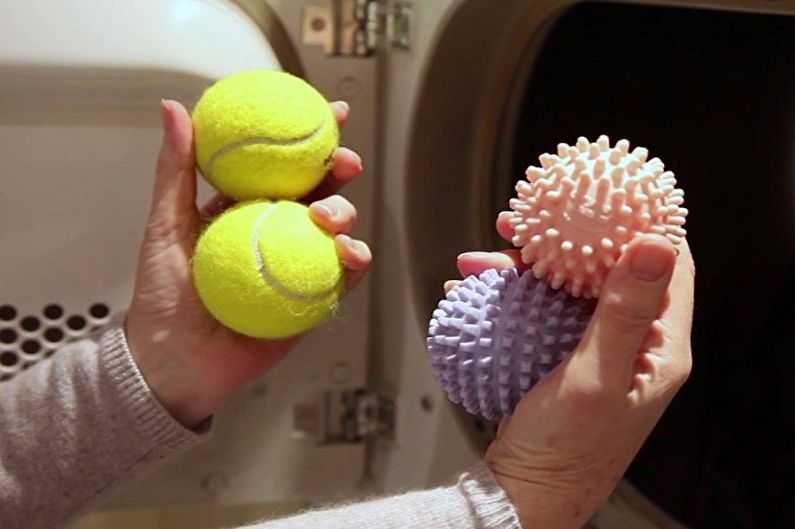 Шарики и мячики для стирки пуховиков: как стирать, чем заменить