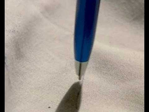 Что поможет оттереть следы от ручки на кожзаме