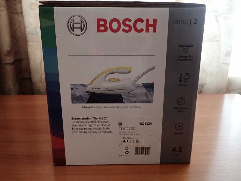 Bosch serie 4 easycomfort tds4070 отзывы