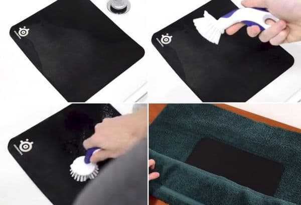 Как почистить коврик для мыши правильно и можно ли его стирать + фото и видео