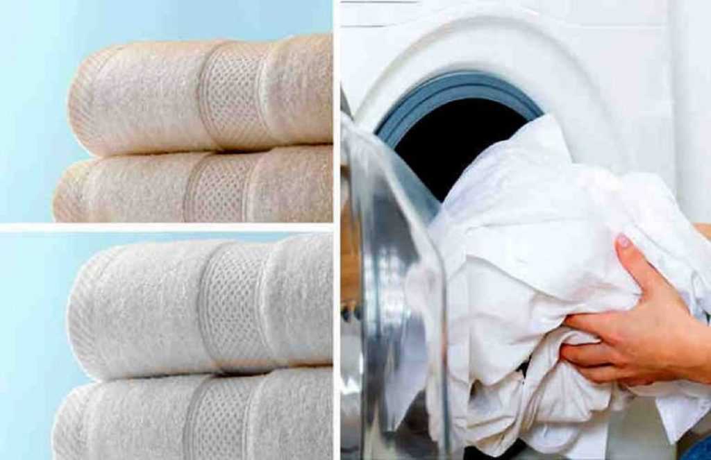 Как стирать махровые полотенца: чтобы были мягкими, в стиральной машине и вручную, средства