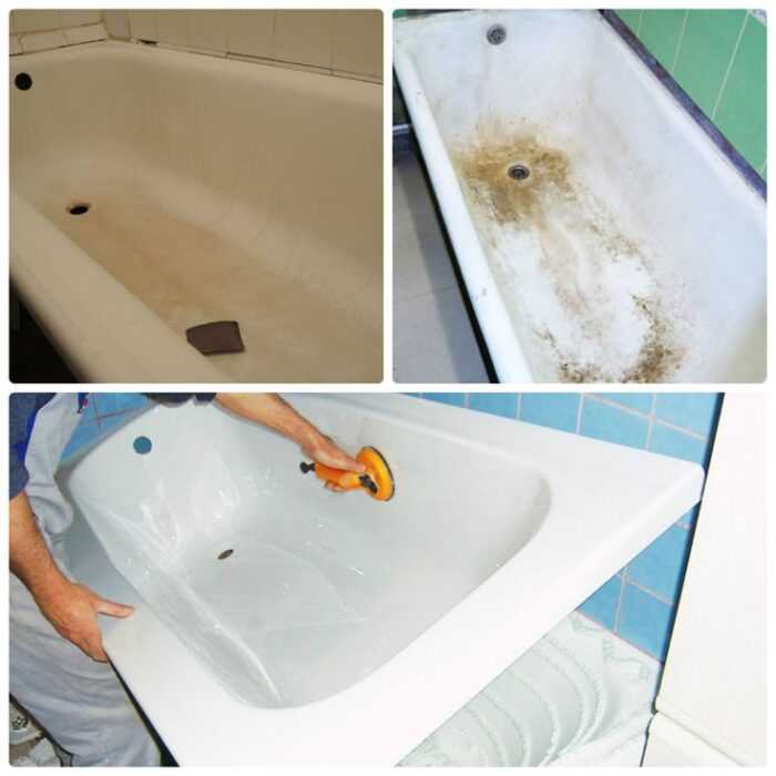 Как очистить старую чугунную ванну до бела домашними средствами