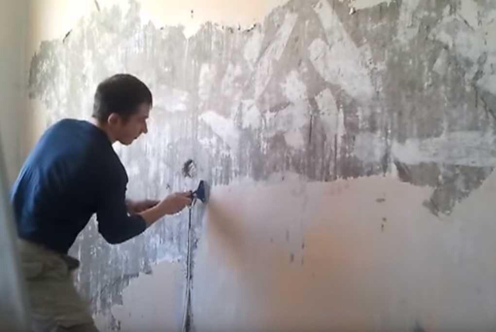 Как удалить шпаклевку со стен и потолка: все способы