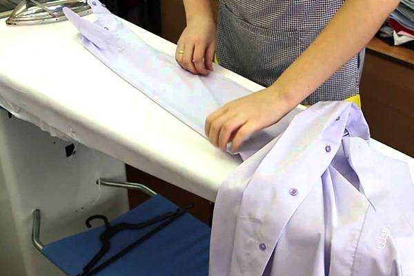 Как правильно гладить рубашку