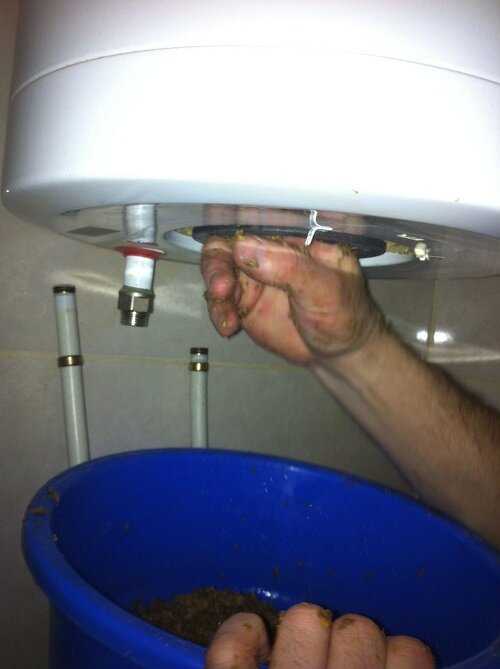 Как промыть водонагреватель термекс и очистить тэн от накипи
